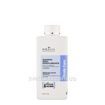 Шампунь для жирної шкіри голови Brelil Scalp Care, 250 мл 10739 фото