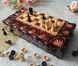 ♟️🎲⚫⚪ Елітний набір шахи-нарди-шашки з натурального дерева. Ручна робота. 10753 фото 1